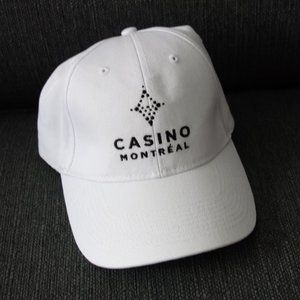 Casino Montreal White Baseball Cap *Excellent Condition*
